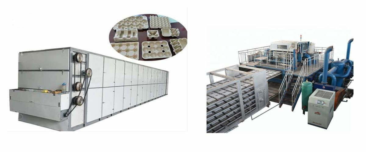 metal drying for egg trays